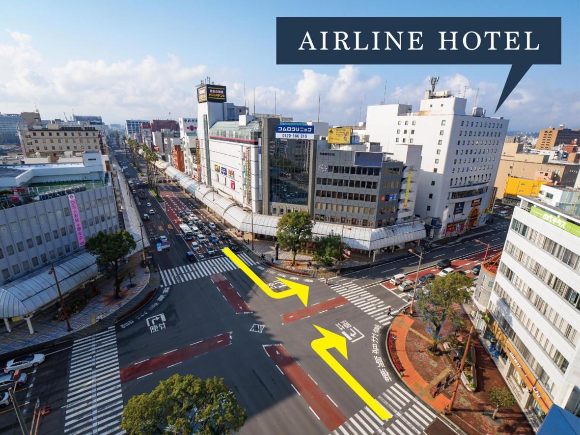 Airline Hotel Miyazaki Buitenkant foto